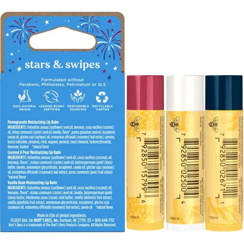 Stars & Swipes Lip Balm 3 Pack