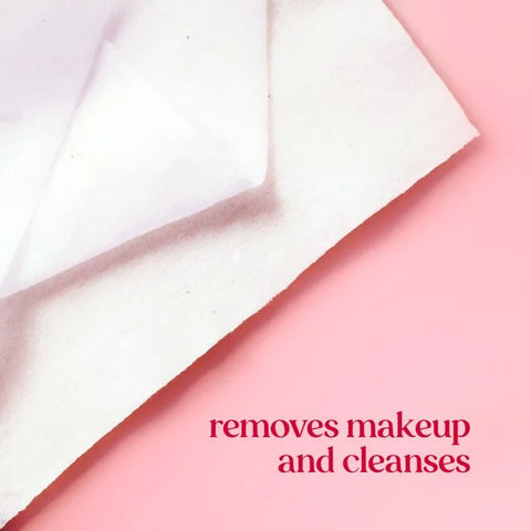 Facial Cleansing Towelettes with Pink Grapefruit