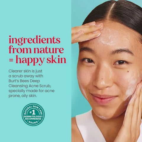 Clear & Balanced Deep Cleansing Acne Scrub with Salicylic Acid