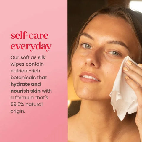 Facial Cleansing Towelettes with Pink Grapefruit