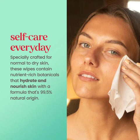 Facial Cleansing Towelettes with Cucumber & Mint