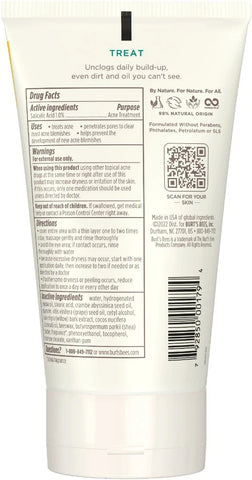 Clear & Balanced Deep Cleansing Acne Scrub with Salicylic Acid