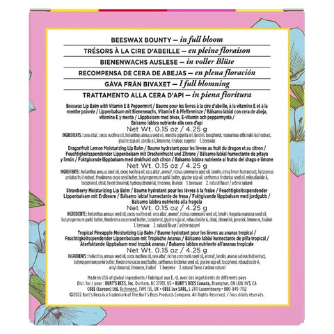 In Full Bloom Assorted Lip Balm Gift Set