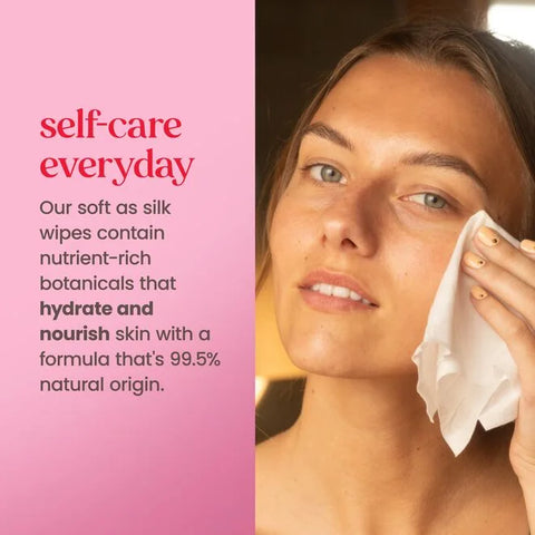 Micellar Makeup Removing Towelettes with Rose Water