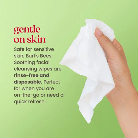 Sensitive Facial Cleansing Towelettes with Aloe Vera